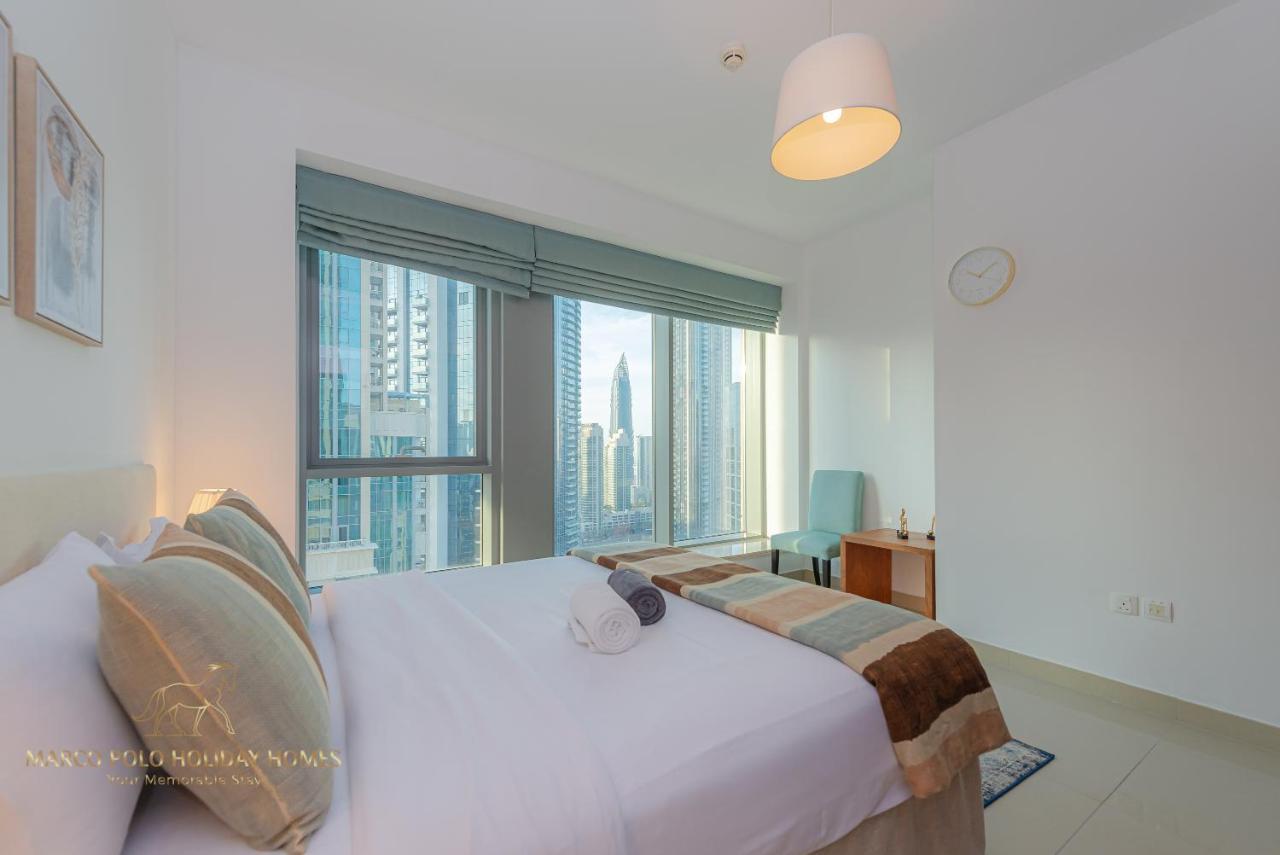 Marco Polo - 2 Bedroom With Burj Khalifa View - 5 Min To Dubai Mall Exterior foto